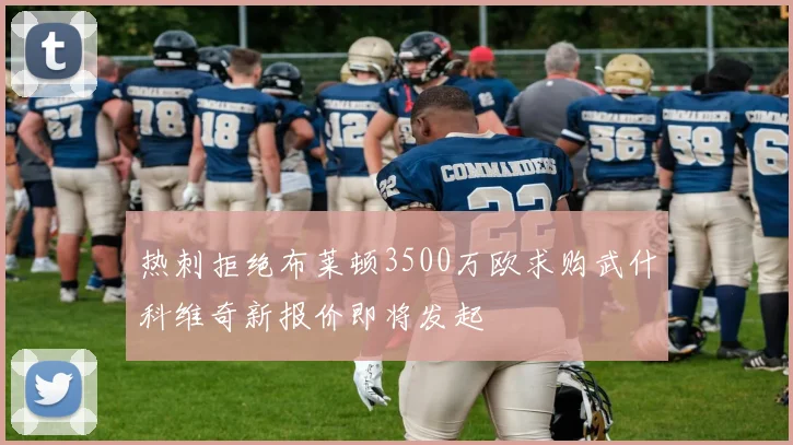 热刺拒绝布莱顿3500万欧求购武什科维奇新报价即将发起